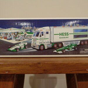 2003 HESS TOY TRUCK & RACECARS